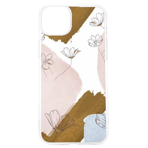 Flower Branch Corolla Wreath iPhone 15 Pro TPU UV Print Case from ArtsNow.com Front