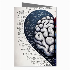 Brain Heart Math Greeting Cards (Pkg of 8) from ArtsNow.com Right