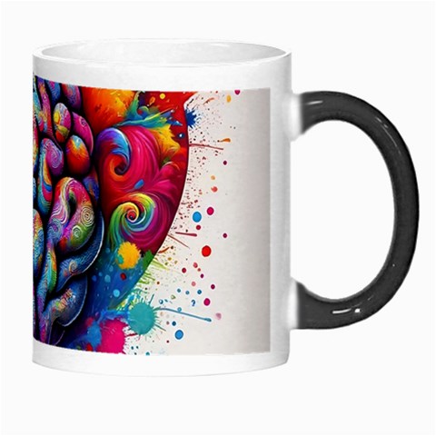 Brain Heart Math Morph Mug from ArtsNow.com Right