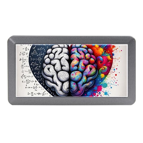 Brain Heart Math Memory Card Reader (Mini) from ArtsNow.com Front