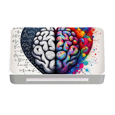 Brain Heart Math Memory Card Reader with CF from ArtsNow.com Front