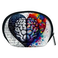 Brain Heart Math Accessory Pouch (Medium) from ArtsNow.com Back