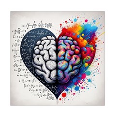 Brain Heart Math Duvet Cover Double Side (Full/ Double Size) from ArtsNow.com Back