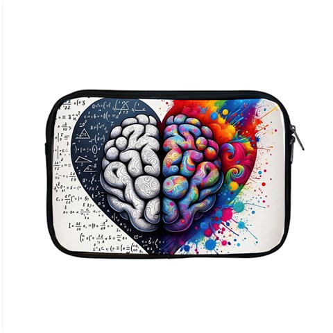 Brain Heart Math Apple MacBook Pro 15  Zipper Case from ArtsNow.com Front