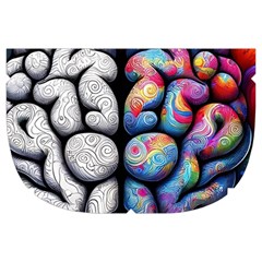 Brain Heart Math Make Up Case (Large) from ArtsNow.com Side Left