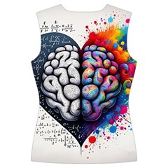 Brain Heart Math Women s Cut Out Long Sleeve T Back