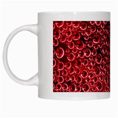 Drops Water Drops Trypophobia White Mug from ArtsNow.com Left