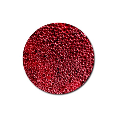 Drops Water Drops Trypophobia Rubber Coaster (Round) from ArtsNow.com Front