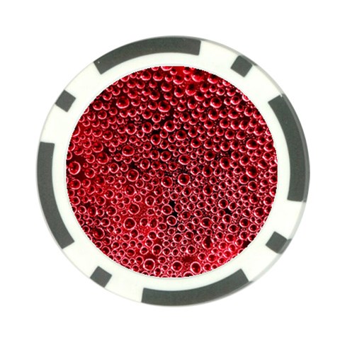 Drops Water Drops Trypophobia Poker Chip Card Guard (10 pack) from ArtsNow.com Front