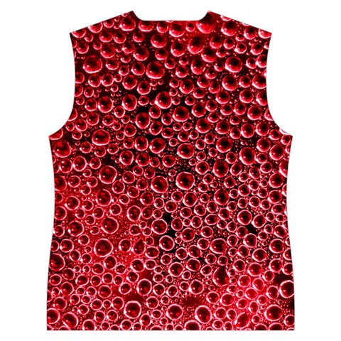 Drops Water Drops Trypophobia Women s Button Up Vest from ArtsNow.com Back