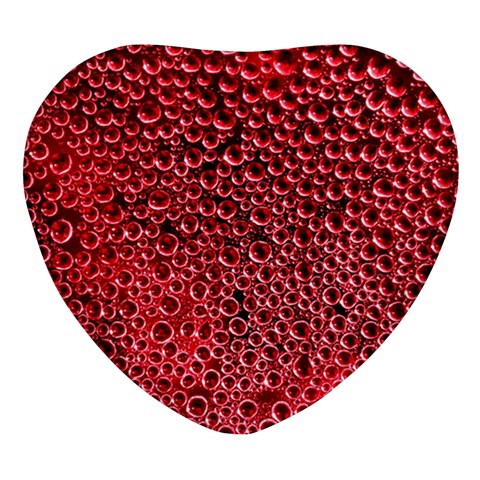 Drops Water Drops Trypophobia Heart Glass Fridge Magnet (4 pack) from ArtsNow.com Front