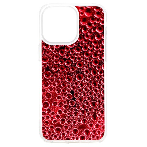 Drops Water Drops Trypophobia iPhone 15 Pro Max TPU UV Print Case from ArtsNow.com Front