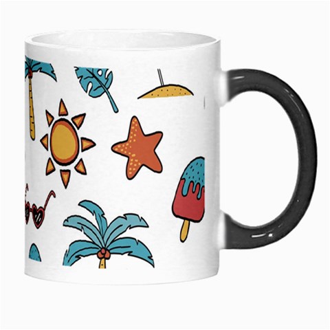 Summer Pineapple Fruit Tropical Morph Mug from ArtsNow.com Right