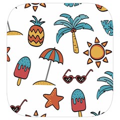 Summer Pineapple Fruit Tropical Toiletries Pouch from ArtsNow.com Side Right