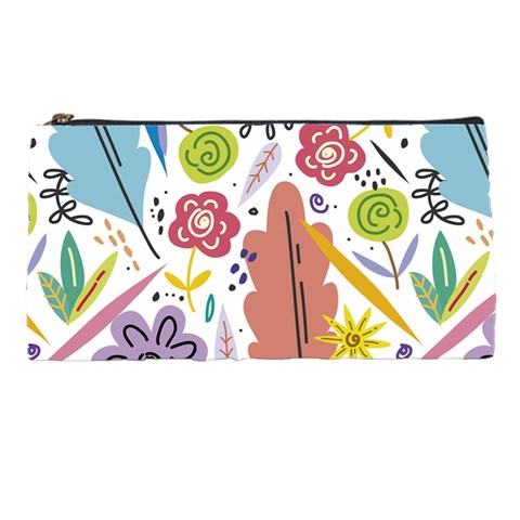 Summer Flowers Spring Background Pencil Case from ArtsNow.com Front