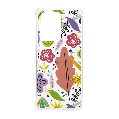 Summer Flowers Spring Background Samsung Galaxy S20 Ultra 6.9 Inch TPU UV Case from ArtsNow.com Front