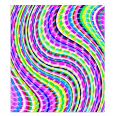 Neon Trippy Swirls Twirls Design Duvet Cover Double Side (King Size) from ArtsNow.com Front