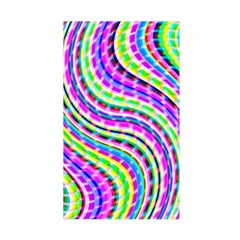 Neon Trippy Swirls Twirls Design Duvet Cover Double Side (Single Size) from ArtsNow.com Back