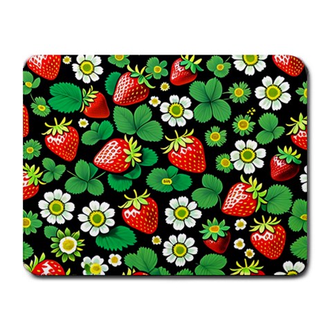 Strawberries Pattern Small Mousepad from ArtsNow.com Front