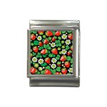 Strawberries Pattern Italian Charm (13mm)