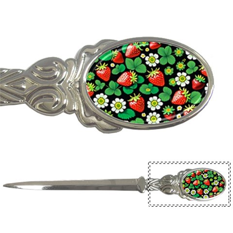 Strawberries Pattern Letter Opener from ArtsNow.com Front