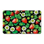 Strawberries Pattern Magnet (Rectangular)