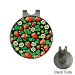 Strawberries Pattern Hat Clips with Golf Markers