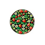 Strawberries Pattern Hat Clip Ball Marker