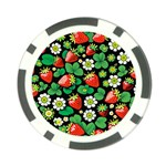 Strawberries Pattern Poker Chip Card Guard