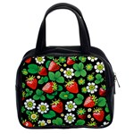 Strawberries Pattern Classic Handbag (Two Sides)