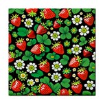 Strawberries Pattern Face Towel