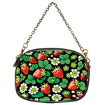 Strawberries Pattern Chain Purse (One Side)