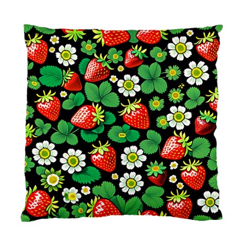 Strawberries Pattern Standard Cushion Case (One Side) from ArtsNow.com Front