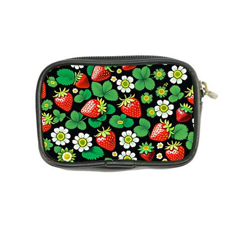 Strawberries Pattern Coin Purse from ArtsNow.com Back