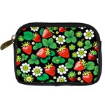 Strawberries Pattern Digital Camera Leather Case