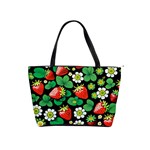 Strawberries Pattern Classic Shoulder Handbag