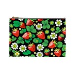 Strawberries Pattern Cosmetic Bag (Large)