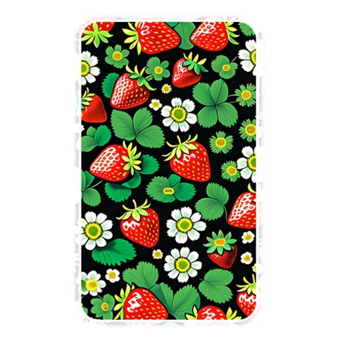 Strawberries Pattern Memory Card Reader (Rectangular) from ArtsNow.com Front