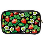 Strawberries Pattern Toiletries Bag (One Side)