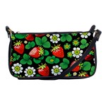 Strawberries Pattern Shoulder Clutch Bag