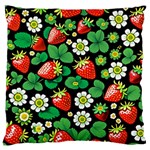 Strawberries Pattern Large Cushion Case (One Side)