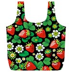 Strawberries Pattern Full Print Recycle Bag (XL)