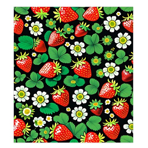 Strawberries Pattern Duvet Cover (King Size) from ArtsNow.com Duvet Quilt