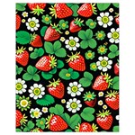 Strawberries Pattern Drawstring Bag (Small)