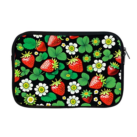 Strawberries Pattern Apple MacBook Pro 17  Zipper Case from ArtsNow.com Front