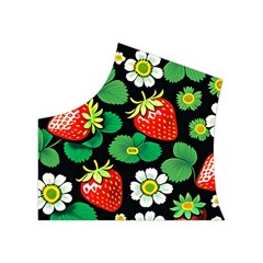 Strawberries Pattern Women s Button Up Vest from ArtsNow.com Top Left