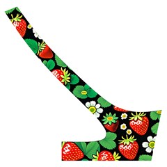 Strawberries Pattern Cross Back Hipster Bikini Set from ArtsNow.com Back Right