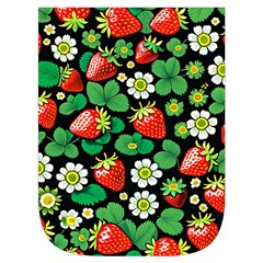 Strawberries Pattern Waist Pouch (Small) from ArtsNow.com Front Pocket