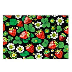 Strawberries Pattern Belt Pouch Bag (Small) from ArtsNow.com Loop