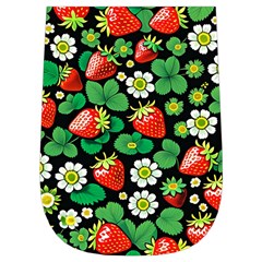 Strawberries Pattern Wristlet Pouch Bag (Small) from ArtsNow.com Right Side